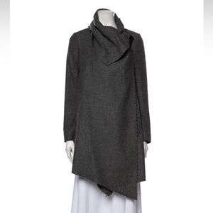 AllSaints Virgin wool Tweed coat